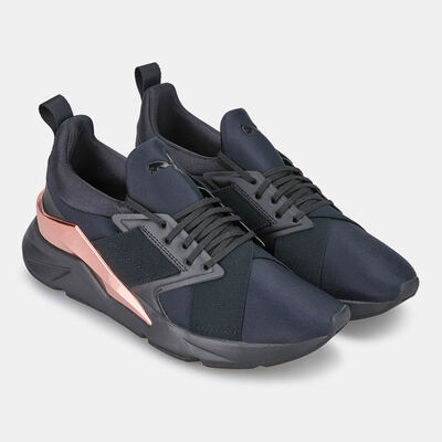 بوما حذاء ميوز X5 ميتال للنساء أسود