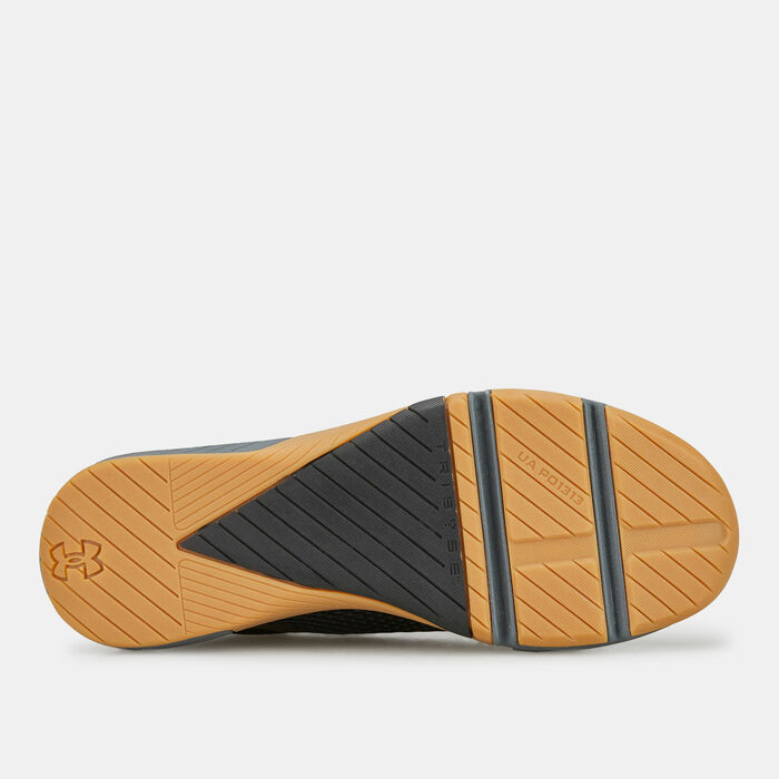 اندر ارمر حذاء UA تراي بيز رين 4 للرجال أسود image number 4