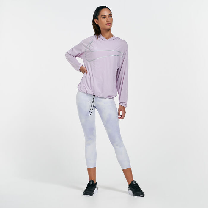 نايكي هودي برو كوفر اب للنساء بنفسجي image number 2