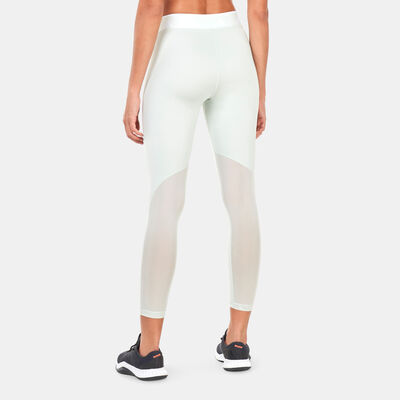 اديداس ليقنز تك فت في-شيبد الاستيك 7/8 للنساء أخضر