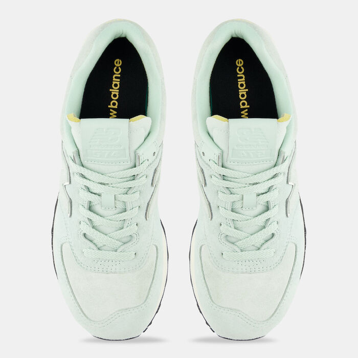 نيو بالانس حذاء 574 للنساء أخضر image number 4