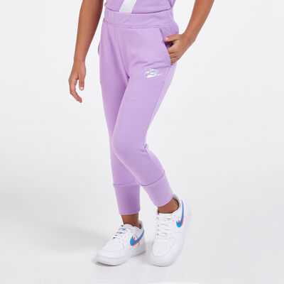 نايكي بنطال سبورتسوير فليس جوغر للاطفال بنفسجي