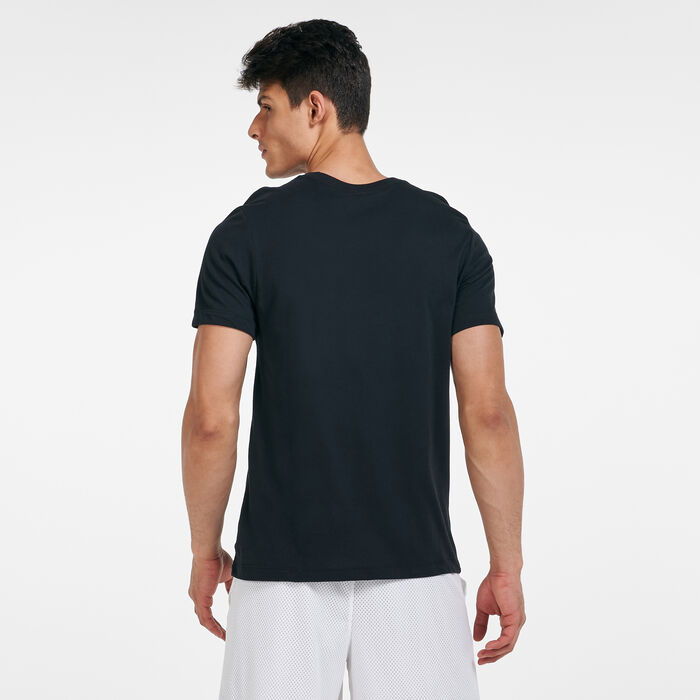 نايكي تيشيرت دراي-فت ليبرون لوجو للرجال أسود image number 1
