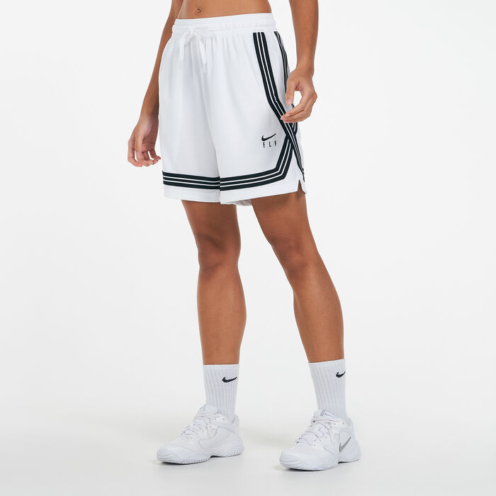 نايكي شورت دراي فت سووش فلاي للنساء أبيض image number 0