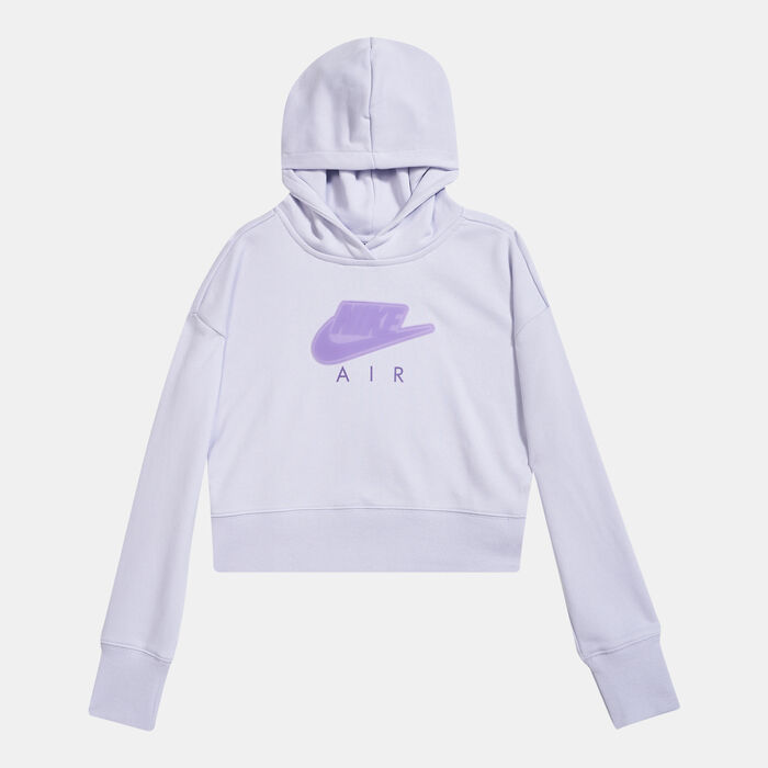 نايكي هودي اير سبورتسوير للاطفال الكبار بنفسجي image number 0