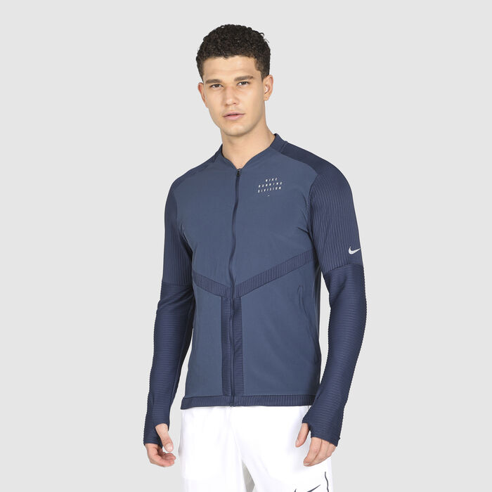 نايكي تيشيرت اليمنت رن ديفجن للرجال أزرق image number 0