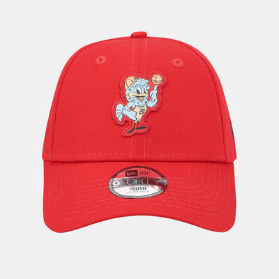 نيو ايرا قبعة ماسكت 9فورتي للاطفال أحمر