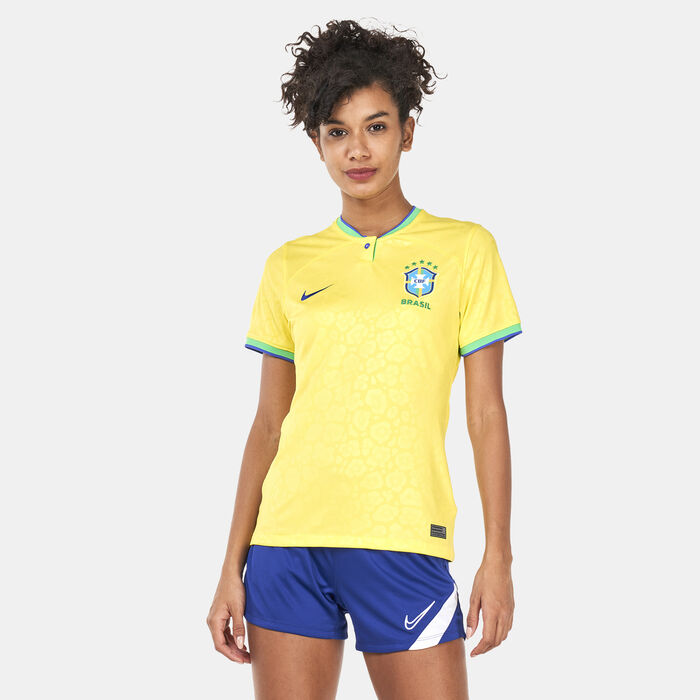 نايكي تيشيرت البرازيل دراي-فت ستاديوم الأساسي للنساء - 2022/23 أخضر image number 0