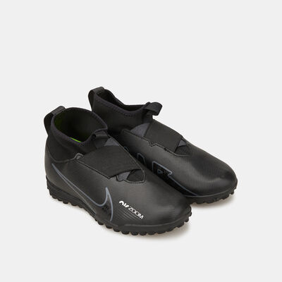 نايكي حذاء كرة القدم ميركوريال سوبرفلاي 9 اكاديمي لملاعب العشب الصناعي للاطفال أسود