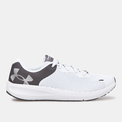 اندر ارمر حذاء تشارجد بيرسوت 2 بيج لوجو رانينج للنساء رمادي