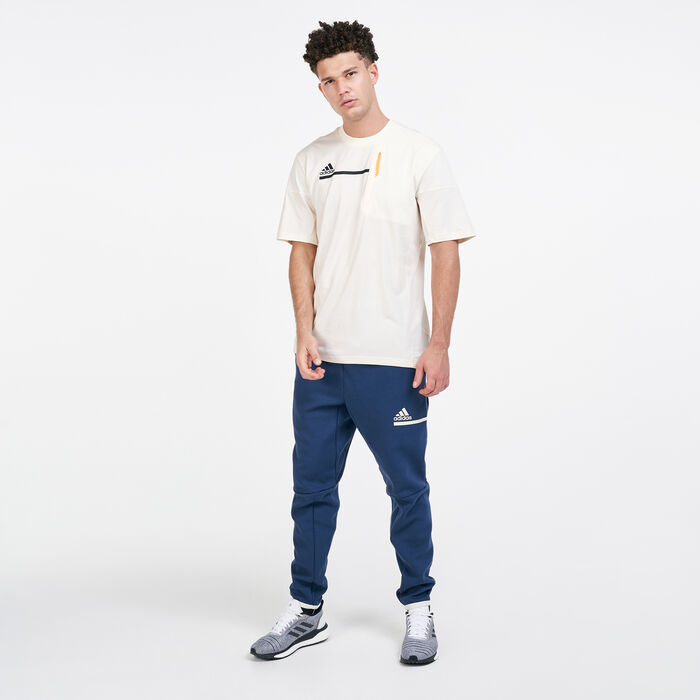 اديداس تيشيرت Z.N.E. للرجال أبيض image number 2