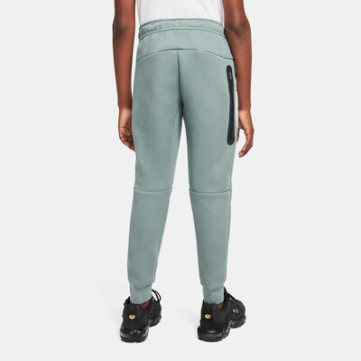 نايكي بنطال رياضي سبورتسوير تيك فليس للأطفال أخضر