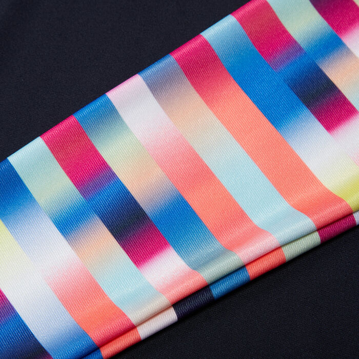 سبيدو تيشيرت السباحة راشجارد ديجيتال بأكمام طويلة للاطفال أحمر image number 2