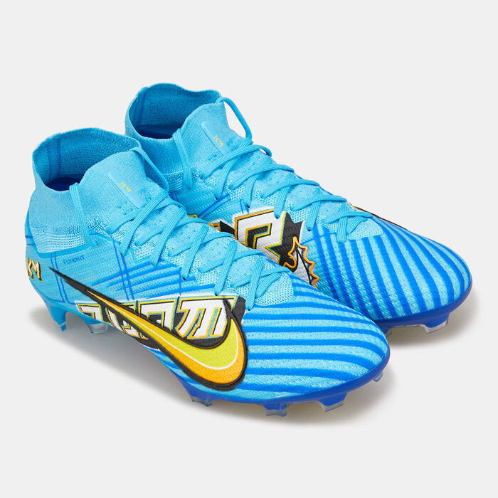 نايكي حذاء كرة القدم زووم سوبرفلاي 9 ايليت KM لملاعب العشب الطبيعي للرجال أزرق image number 2