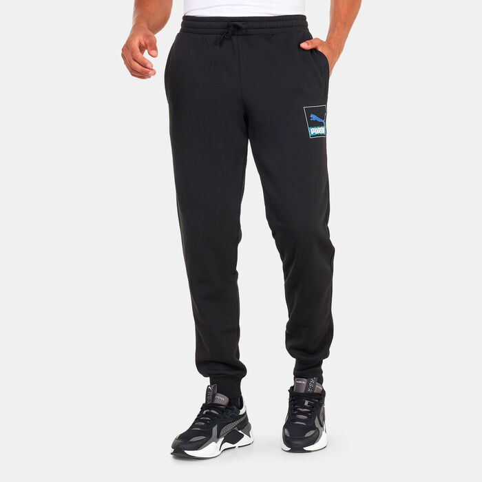 بوما بنطال براند لوف للرجال أسود image number 0