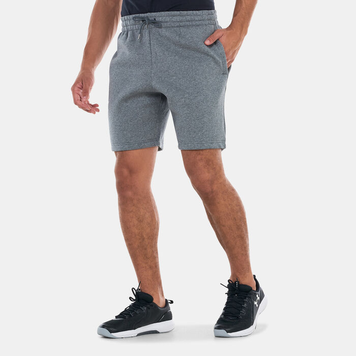 اندر ارمر شورت UA ايسنشال فليس للرجال رمادي image number 0