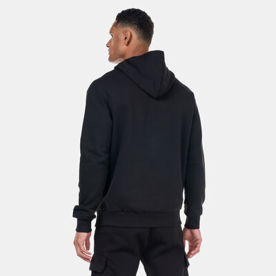 نيو ايرا هودي لوجو سكريبت للرجال أسود