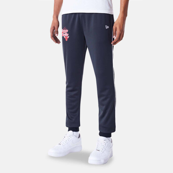 نيو ايرا بنطال ان-بي-ايه شيكاغو بولز سكريبت فليس للرجال أسود image number 1