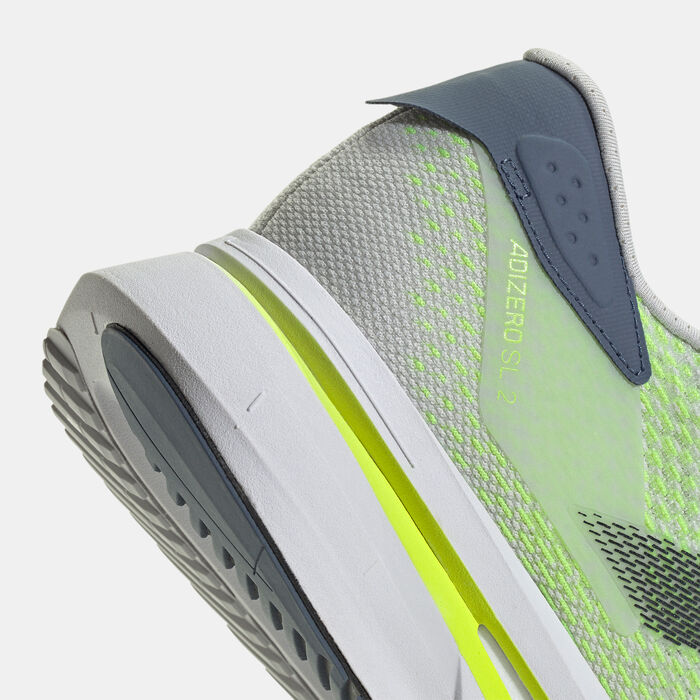 اديداس حذاء الجري اديزيرو SL2 للرجال رمادي image number 5