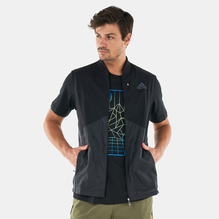 اديداس سترة اديزيرو للرجال أسود image number 0