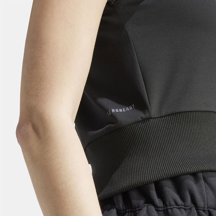 اديداس تيشيرت Z.N.E. للنساء أسود image number 4