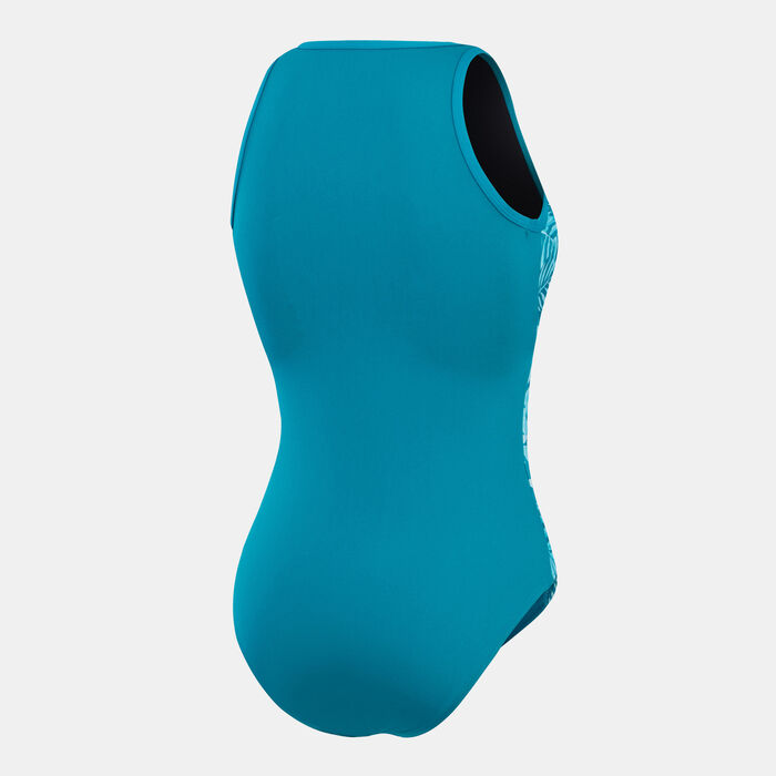 سبيدو بدلة السباحة بانل هيدروسوت للنساء أزرق image number 1