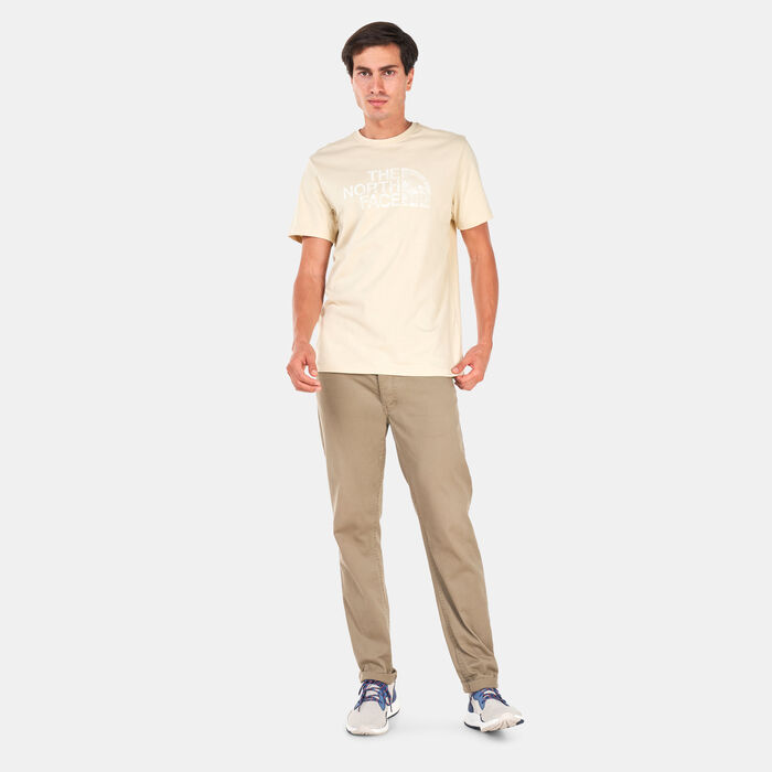 ذا نورث فيس تيشيرت وودكات دوم للرجال أخضر image number 2