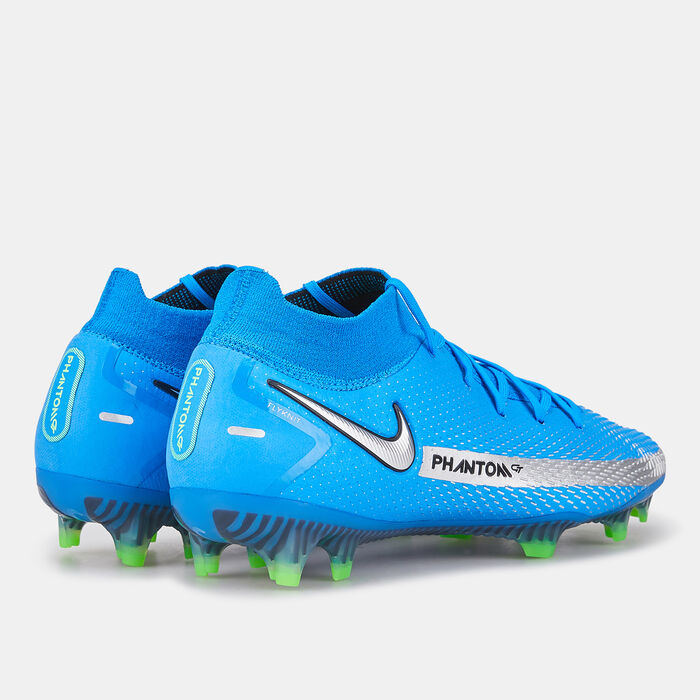 نايكي حذاء كرة القدم فانتوم جي-تي إليت دايناميك فيت لملاعب العشب الطبيعي للرجال أزرق image number 2