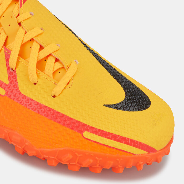 نايكي حذاء كرة القدم فانتوم GT2 أكاديمي لملاعب العشب الصناعي للاطفال برتقالي image number 4