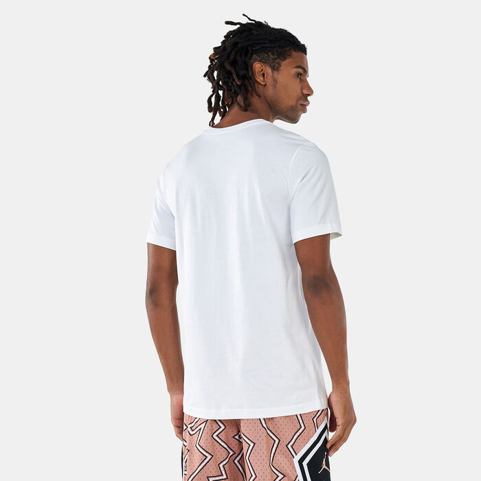 جوردن تيشيرت جمبمان جرافيك برينت للرجال أبيض image number 1