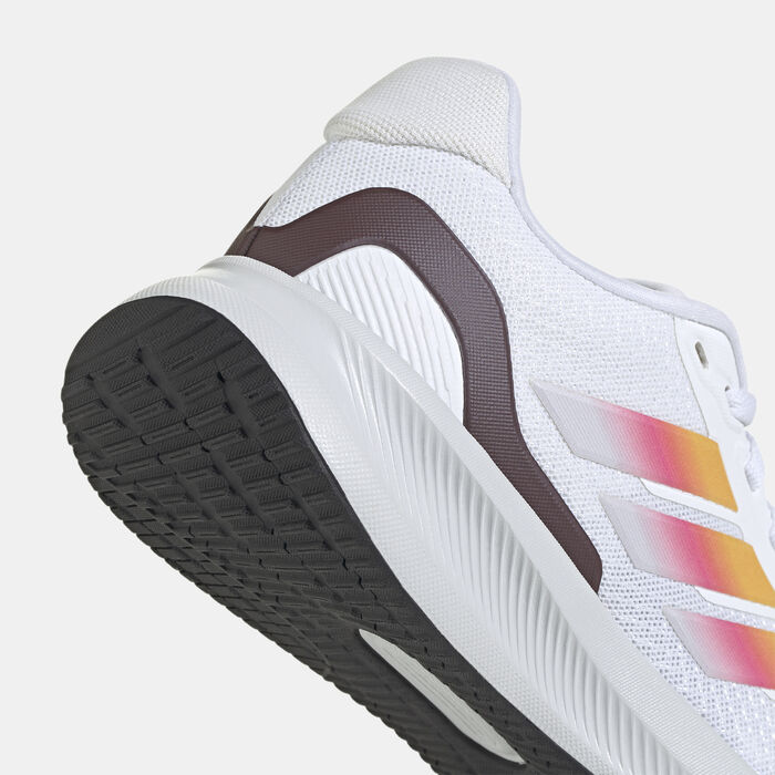 اديداس حذاء رن-فالكون 5 للاطفال أبيض image number 4