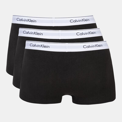 كالفن كلاين سروال داخلي مودرن للرجال (3 قطع) أسود
