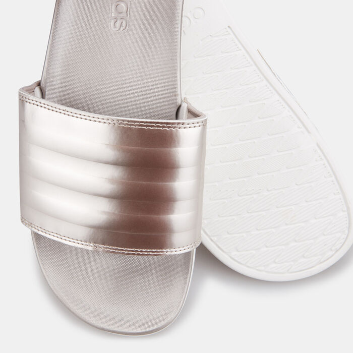 اديداس شبشب اديليت كومفورت للنساء رمادي image number 2