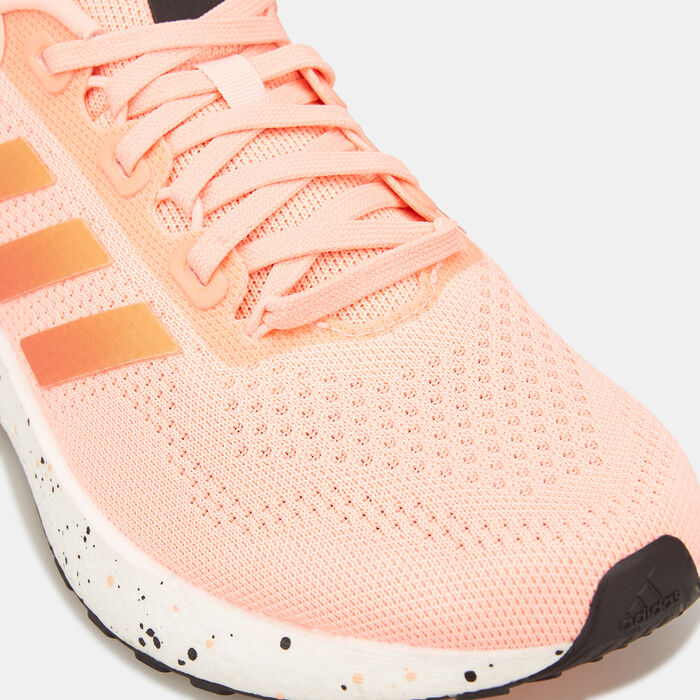 اديداس حذاء بيوربوست 22 للنساء وردي image number 4