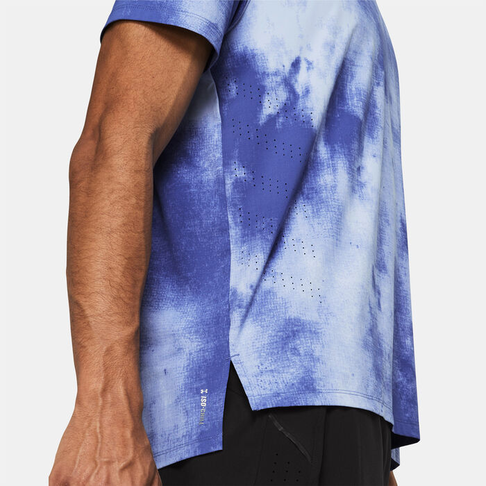 اندر ارمر تيشيرت لونش اليت واش للرجال بنفسجي image number 3