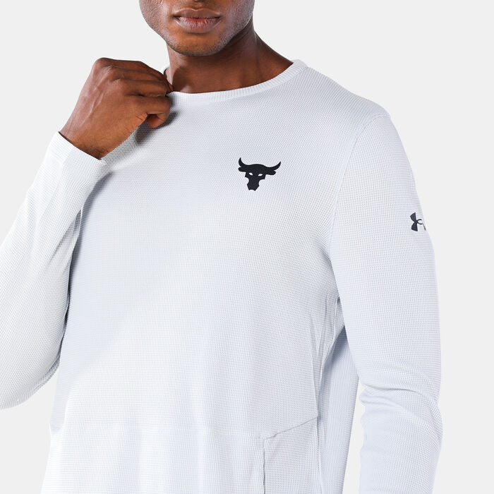 اندر ارمر تيشيرت بروجكت روك اوثنتك للرجال رمادي image number 3