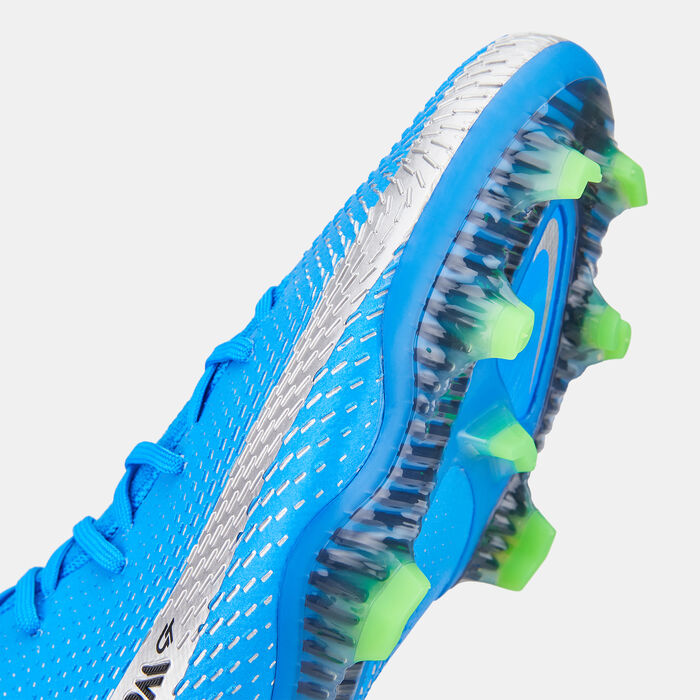 نايكي حذاء كرة القدم فانتوم جي-تي إليت دايناميك فيت لملاعب العشب الطبيعي للرجال أزرق image number 4