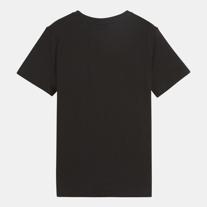 بوما تيشيرت ون بيس× جرافيك للاطفال أسود image number 1