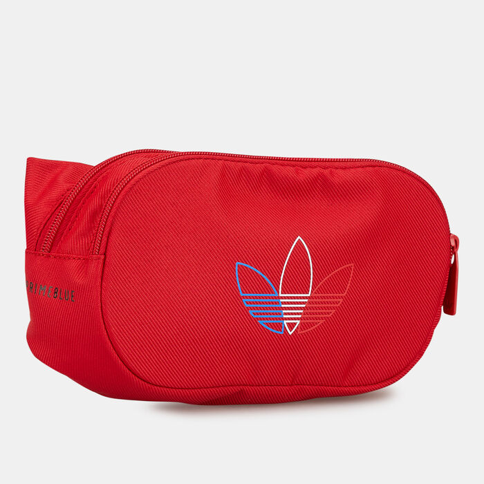 اديداس اورجينال حقيبة خصر اديكلر برايم بلو أحمر image number 2