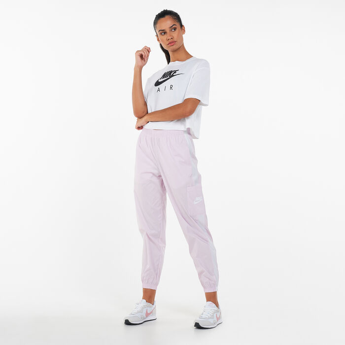 نايكي بنطال سبورتسوير ووفن للنساء وردي image number 2