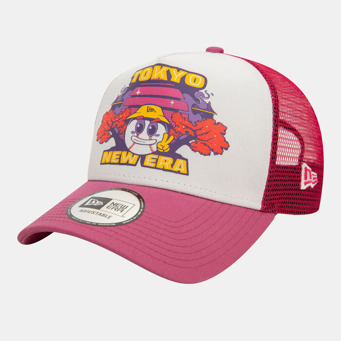 نيو ايرا قبعة توكيو جرافيك برينت للرجال بنفسجي image number 3