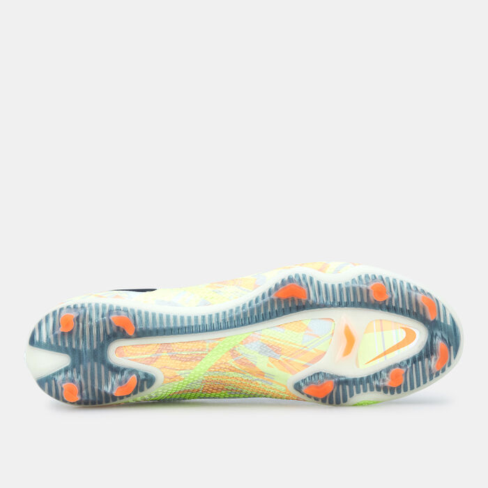 نايكي حذاء كرة القدم فانتوم GT1 ايليت لملاعب العشب الطبيعي للرجال أخضر image number 3