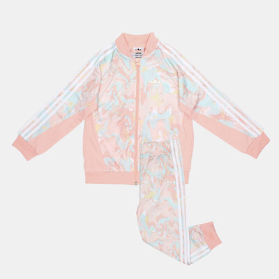 اديداس اورجينال طقم ماربل اول اوفر برينت للاطفال متعدد