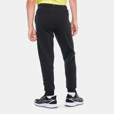 بوما بنطال رياضي اسنشيالز+ لوجو لاب للأطفال أسود