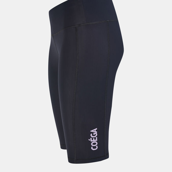 كويغا شورت السباحة لونج للنساء أسود image number 2