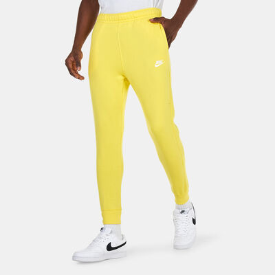نايكي بنطال سبورتسوير كلوب فليس للرجال أصفر