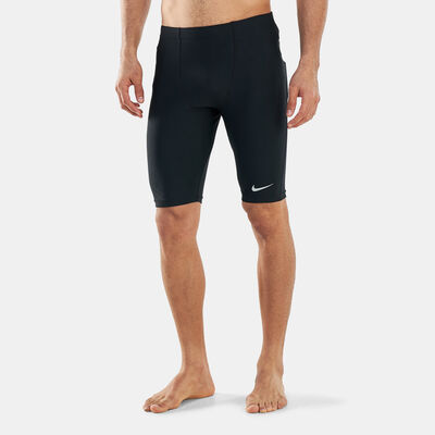 نايكي بنطال ضيق دراي-فت فاست 1/2-لينجث ريسينج للرجال أسود