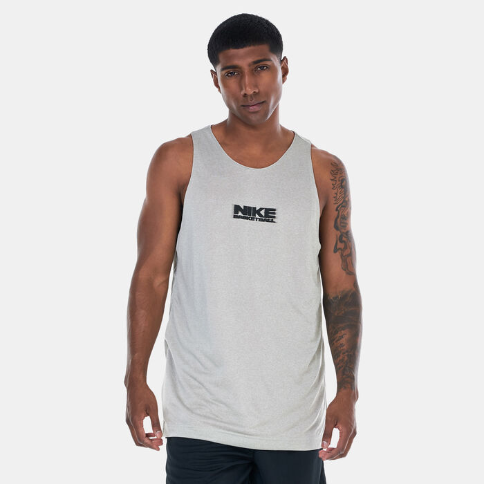 نايكي تيشيرت كرة السّلة ستاندرد ايشيو ريفيرسبال للرجال أحمر image number 3