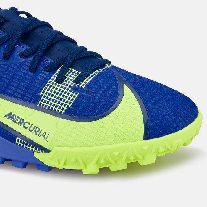 نايكي حذاء كرة القدم ميركوريال فيبور 14 أكاديمي لملاعب العشب الصناعي للرجال أزرق image number 4