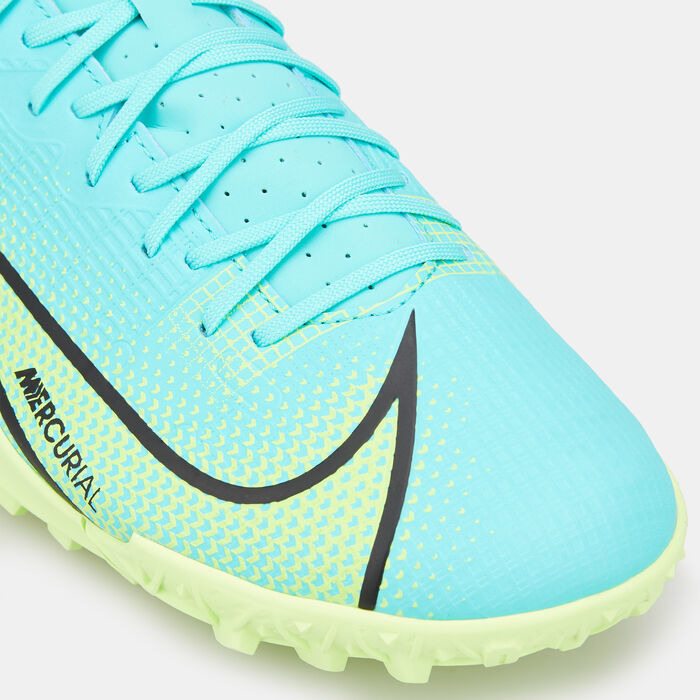 نايكي حذاء كرة القدم ميركوريال فيبور 14 أكاديمي لملاعب العشب الصناعي للرجال أزرق image number 4